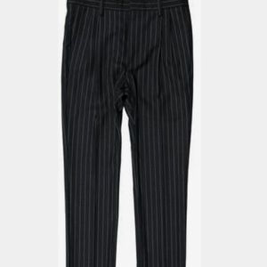 Express men’s black dress pants pinstripes